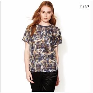 Theyskens’ Theory 100% silk blouse/top